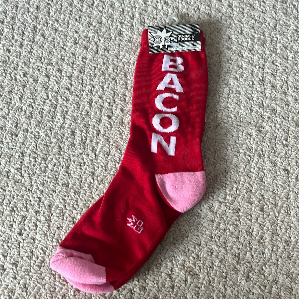 Bacon socks! NWT